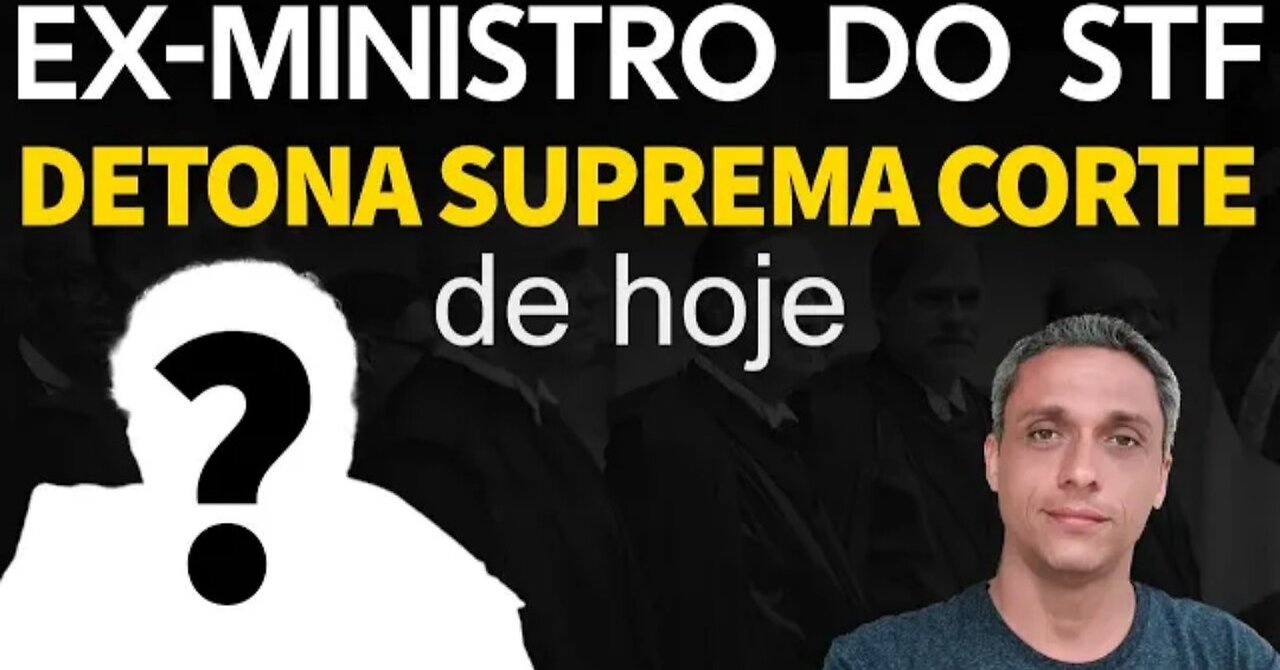 In Brazil Former STF minister speaks the truth about the current situation of the Supreme Court