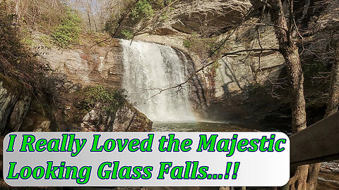 CRUISING THROUGH ASHEVILLE, NC TO EXPLORE LOOKING GLASS FALLS