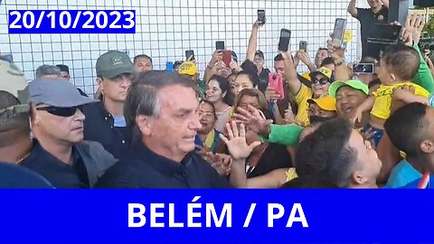 Surreal: Bolsonaro arrasta multidão nas ruas de Belém-PA!