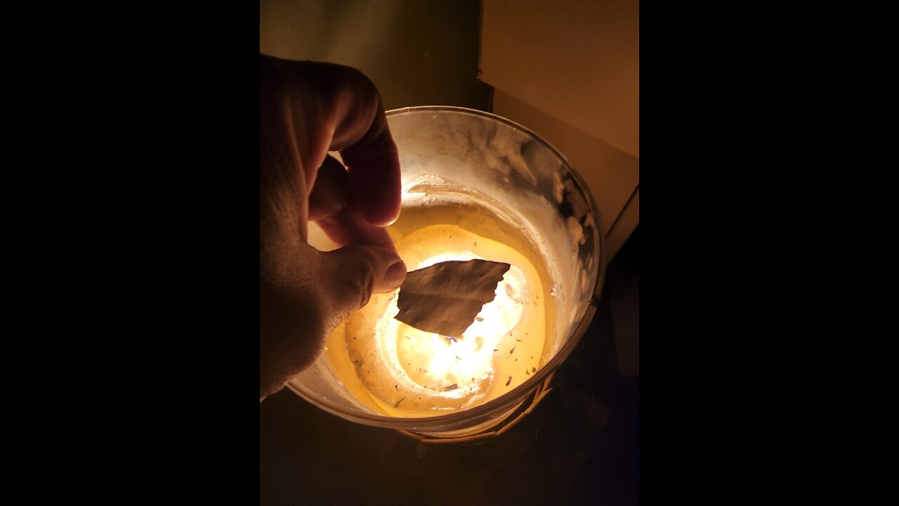 Burning BAY LEAVES for ANXIETY