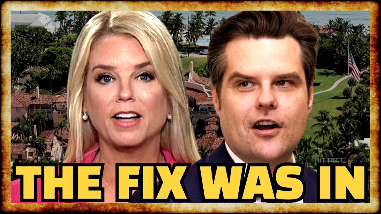 Trump REPLACES Gaetz With CRONY LOBBYIST Pam Bondi For AG