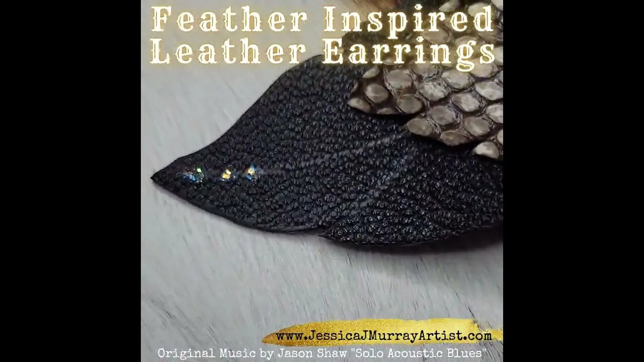 ALL AUTHORITY, 3 inch, luxury leather feather earrings