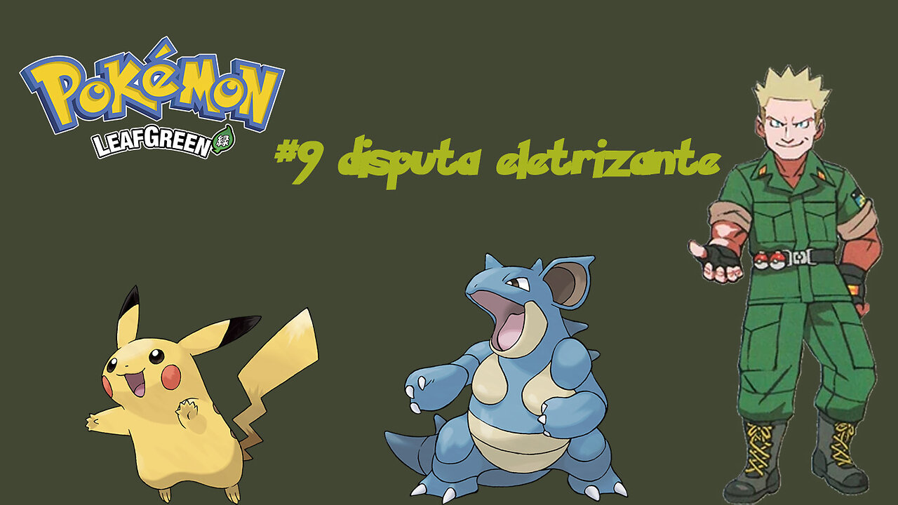 Pokémon LeafGreen - Mais um ginásio vencido com sucesso