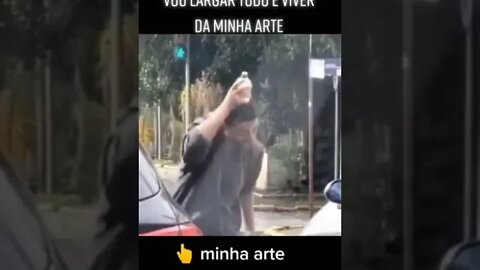 VOU LARGAR TUDO E VIVER DA MINHA ARTE #comedia #meme #viral #shorts