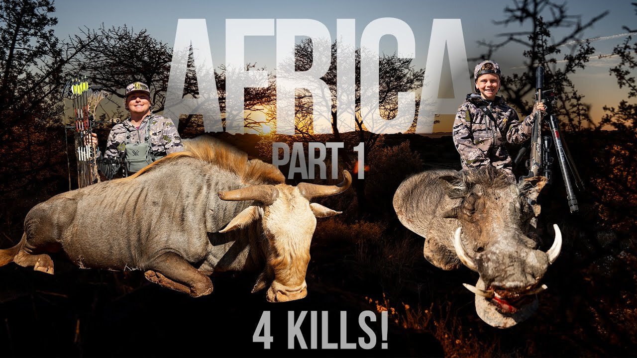 AFRICA PART 1 - Hunting for Springbok, Wildebeest, and Warthog!