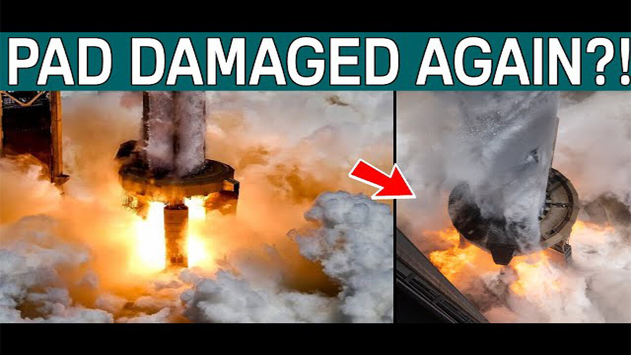 33 Engines Test Fire Aftermath, Launch Pad Damaged?!