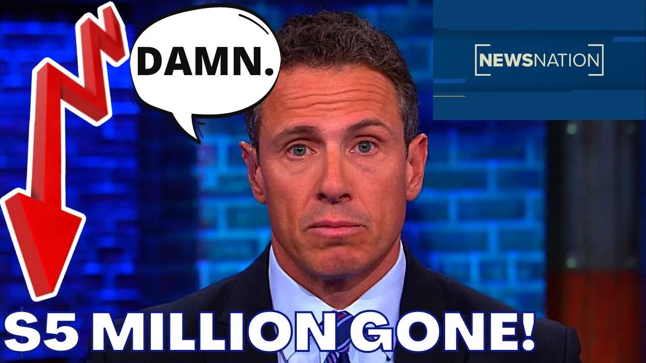 Chris Cuomo's News Nation Salary May Be Up To $5 MILLION LESS than CNN! MASSIVE PAY CUT!