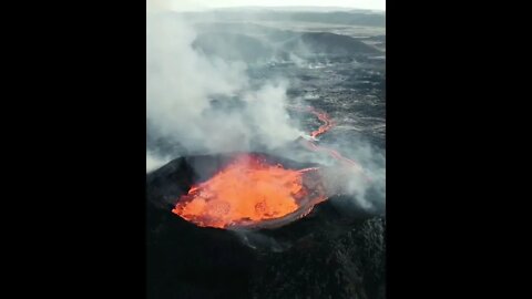 WATCH: #Viral Volcano footage! #shorts