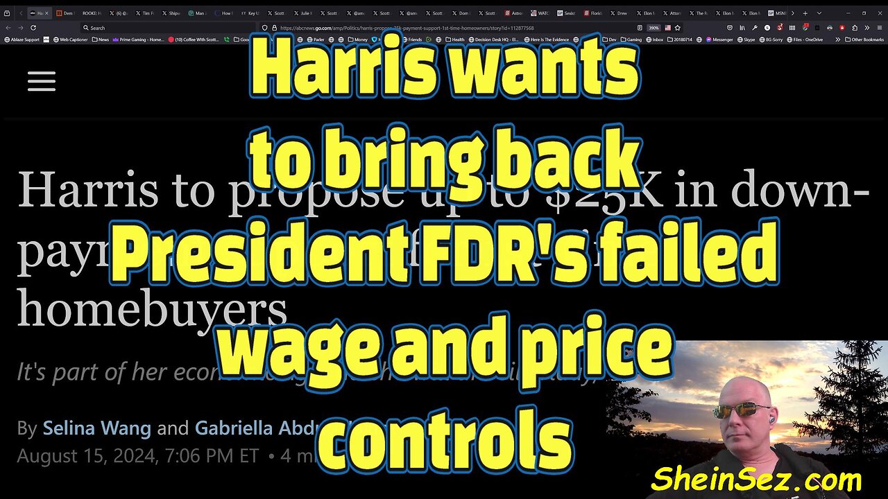 Harris wants to bring back President FDR's failed wage and price controls-622