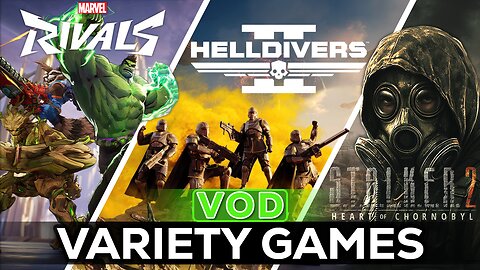 🔴LIVE IN 1440p! - Birthday Stream! Teaching Wife Minecraft, MARVEL RIVALS, then Helldivers 2! - Come Hang Out!