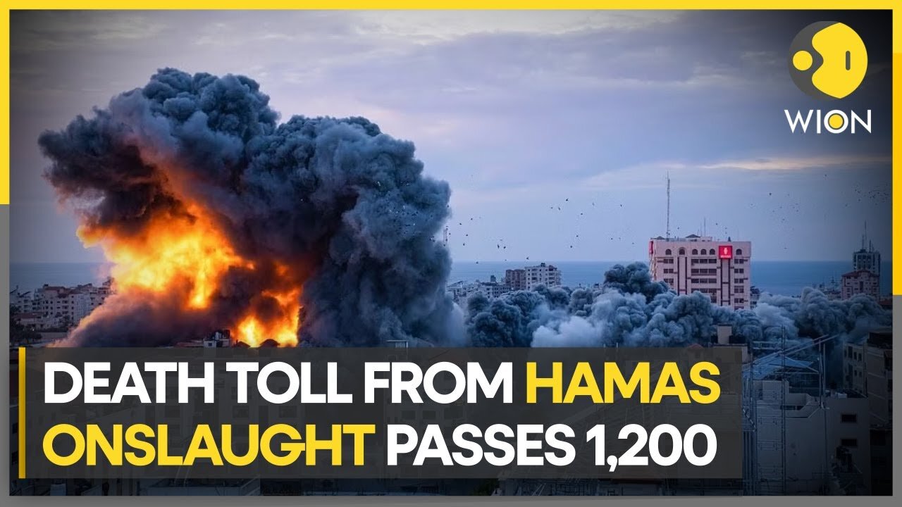 Israel and Palestine war Israel at war with Hamas as death toll surpasses 1200