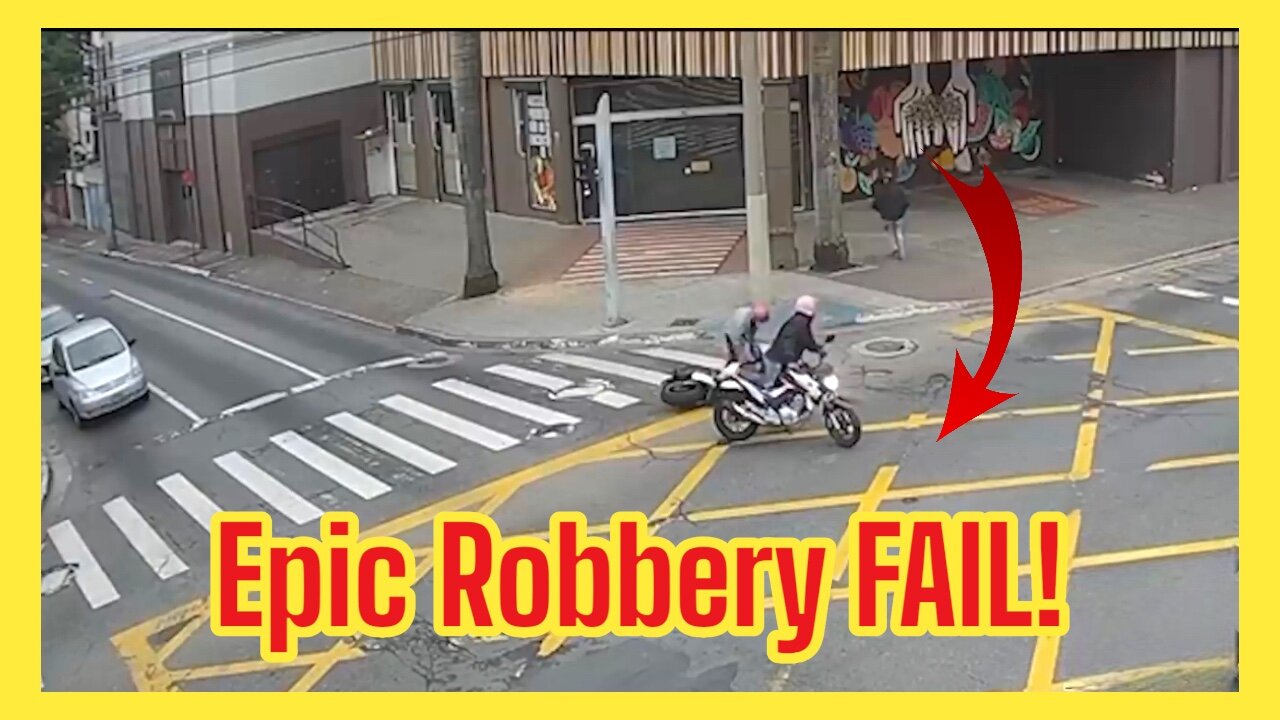 Bike Robbery Gone Wrong: Victim's Counterattack