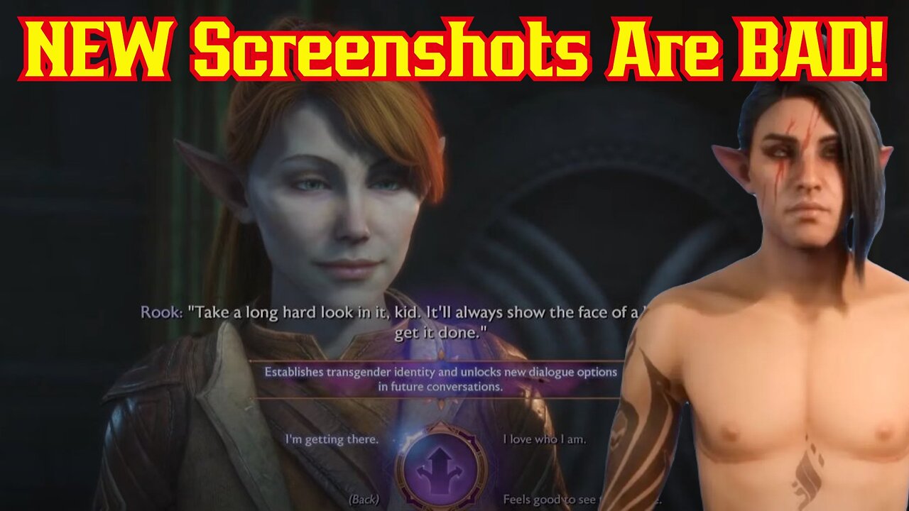 Screenshots CONFIRM Dragon Age Veilguard IS Ultra Woke After All! No GAY Romances!