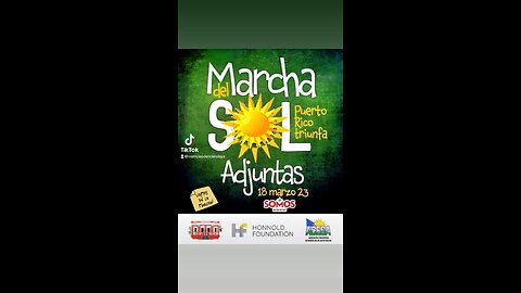 MARCHA DEL SOL 18.MARZO.2023 ADJUNTAS PR