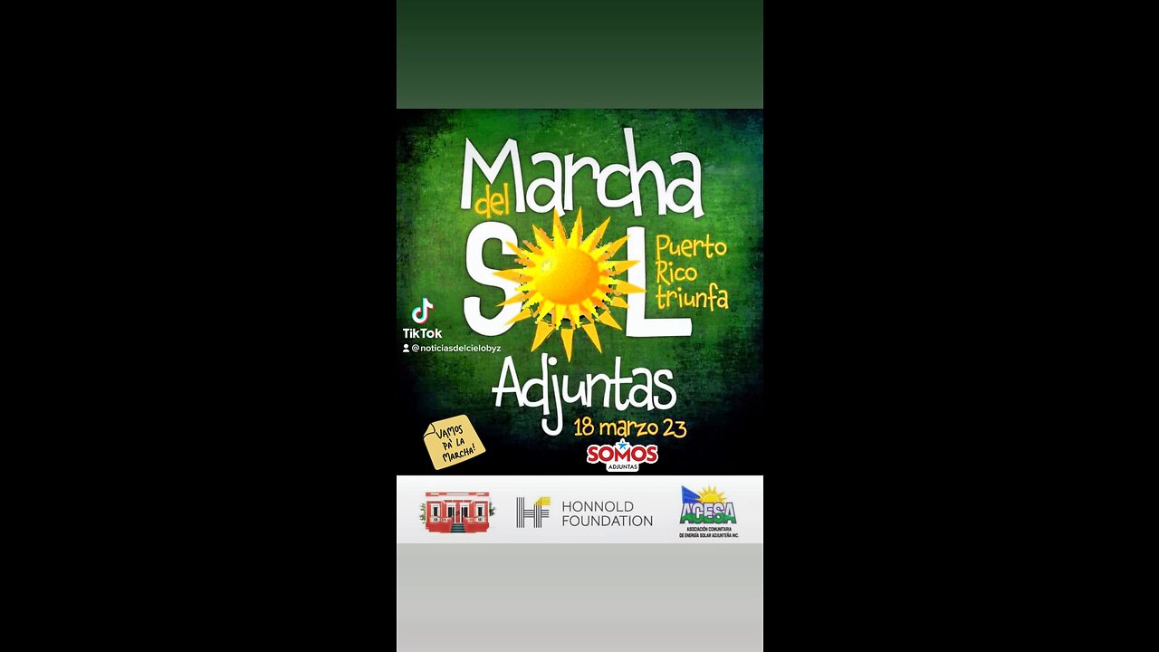 MARCHA DEL SOL 18.MARZO.2023 ADJUNTAS PR