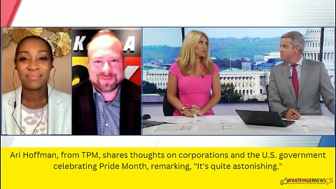 Ari Hoffman, from TPM, shares thoughts on corporations and the U.S. government