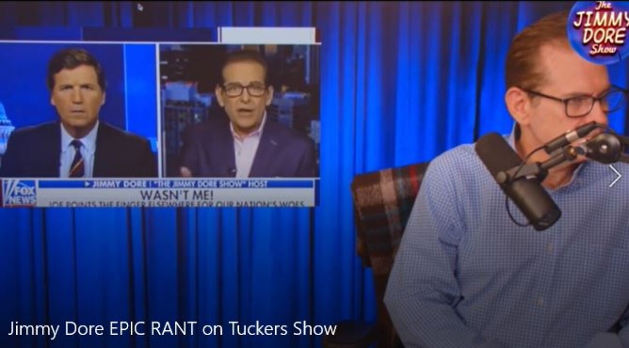 Jimmy Dore EPIC RANT on Tuckers Show