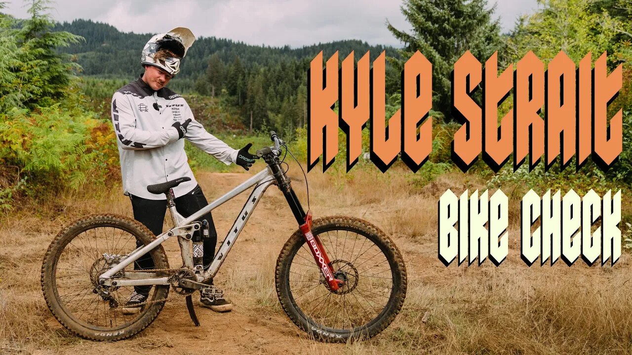 Kyle Strait's Prototype Vitus Downhill Bike Check #mtb