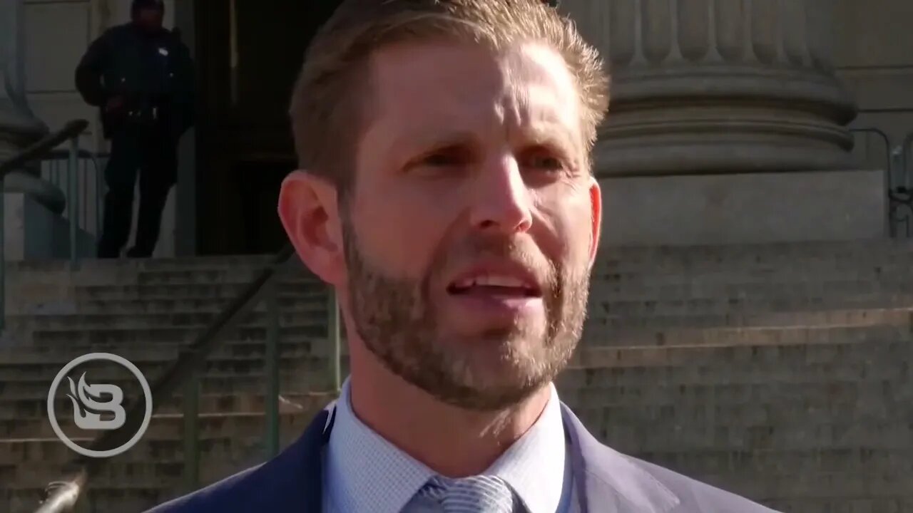 Eric Trump WRECKS Corrupt Letitia James at Father's NY Trial