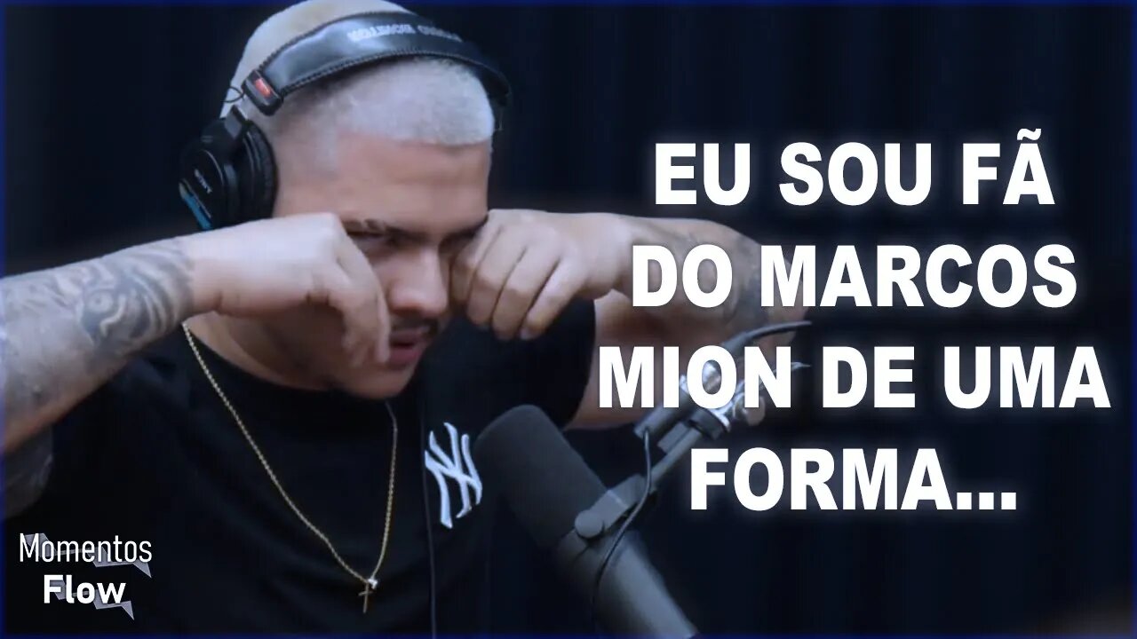 CHOROU QUANDO VIU O MARCOS MION | MOMENTOS FLOW