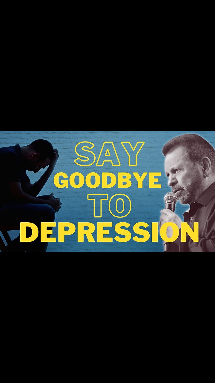 Mario Murillo says to say goodbye to depression.