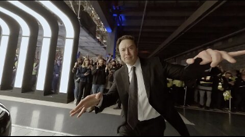 Elon Musk Drone Dance Behind the Scenes at Teslas Delivery Event