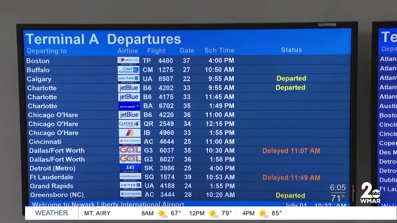 Travelers face air travel concerns over holiday weekend