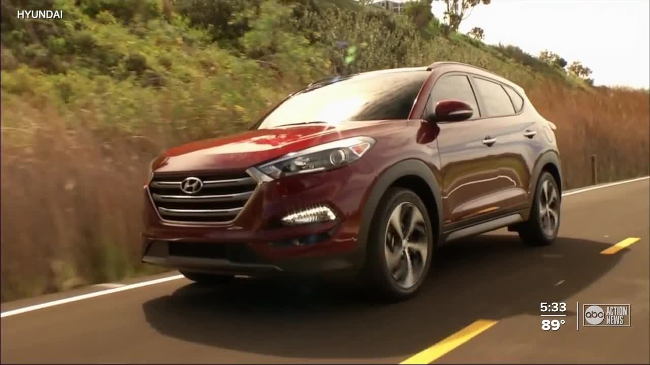 Hyundai recalls nearly 100,000 SUVs, sedans over engine fire risk