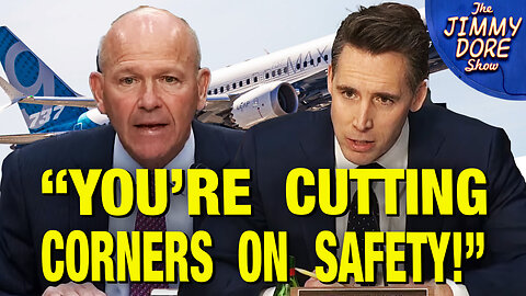 Boeing CEO GRILLED By Senator Josh Hawley!