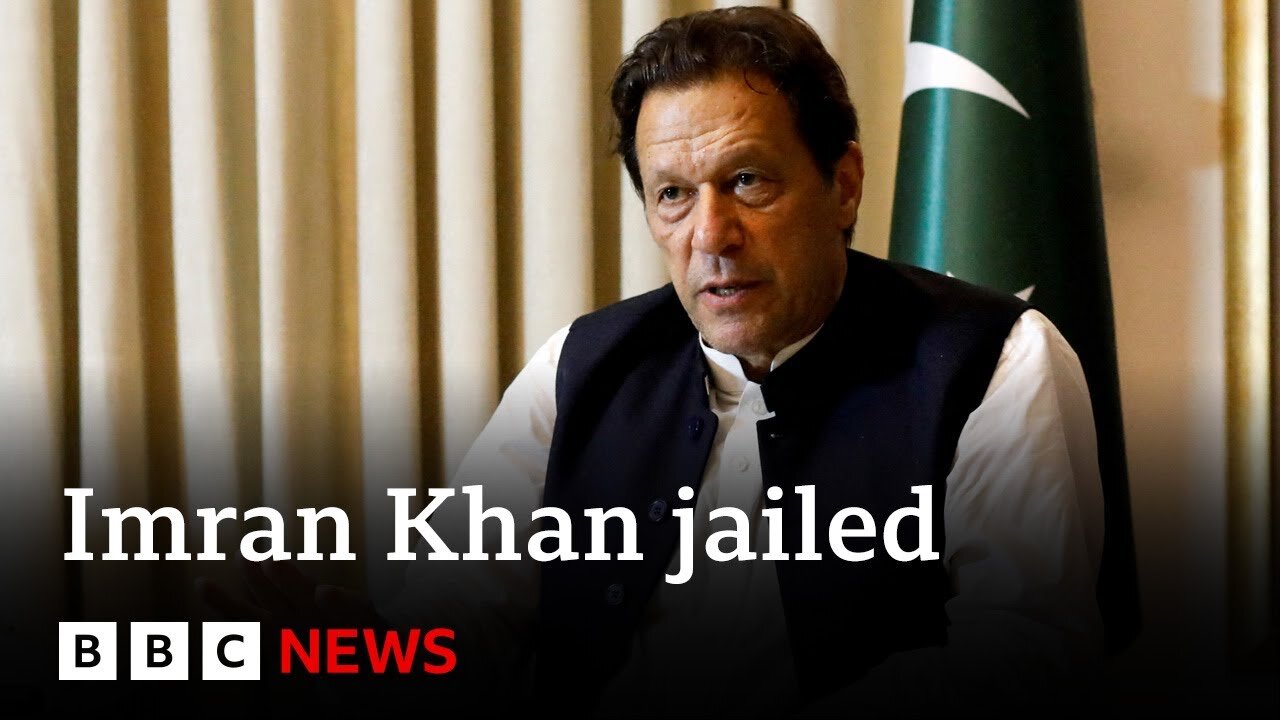 Pakistan ex-PM Imran Khan given three-year jail sentence - BBC News