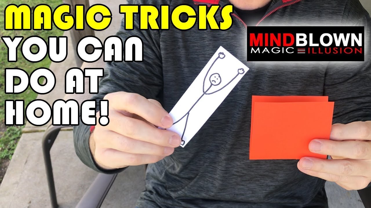 6 AMAZING MAGIC TRICKS ANYONE CAN DO