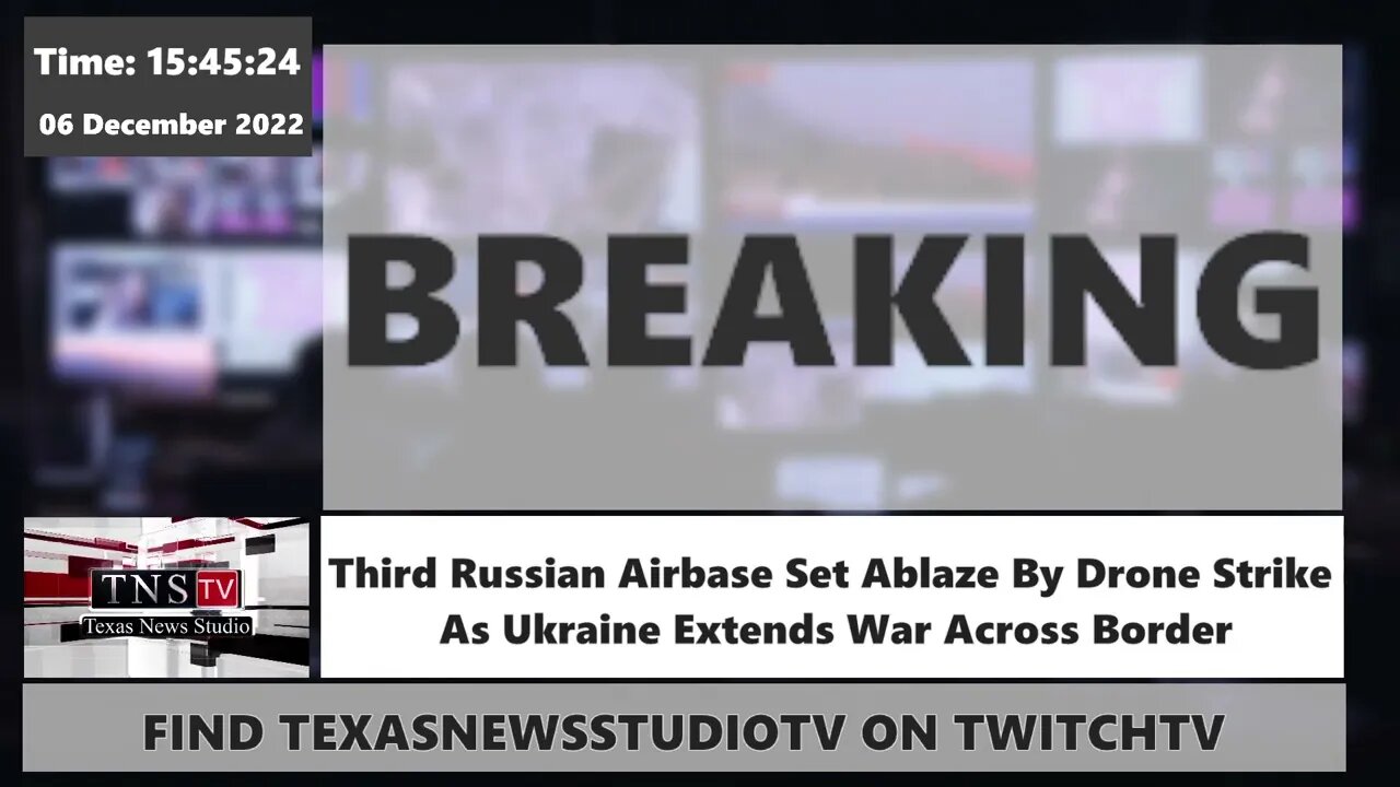 Third Russian Airbase Set Ablaze By Drone Strike As Ukraine Extends War Across Border