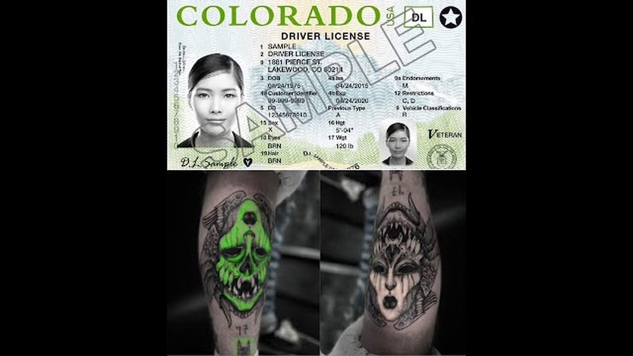 This ALMOST Doesn't Seem REAL! X On Our I.D's for State Identification. NOW SEE The REAL SYSTEM ! XX