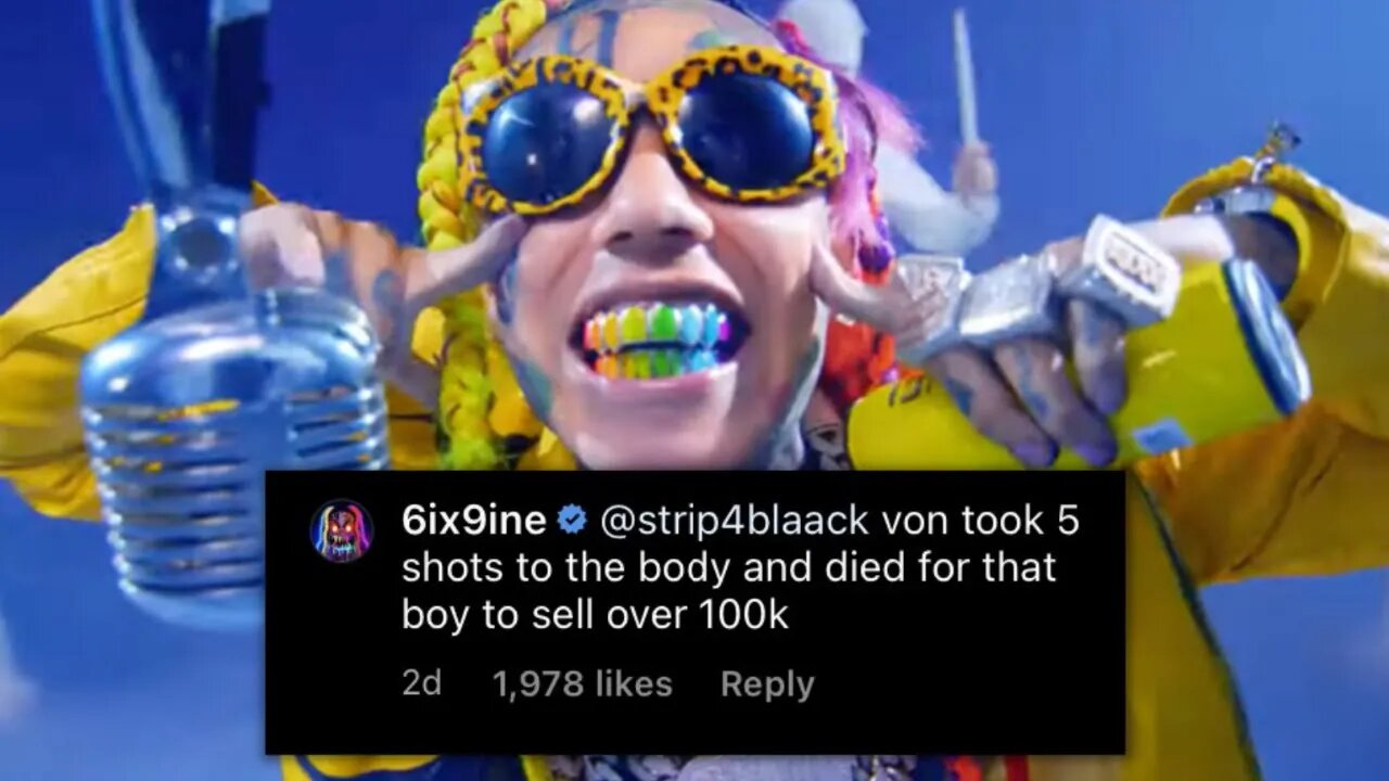 6ix9ine EXPOSES Lil Durk For SACRIFICING King Von In New Song "Genié"