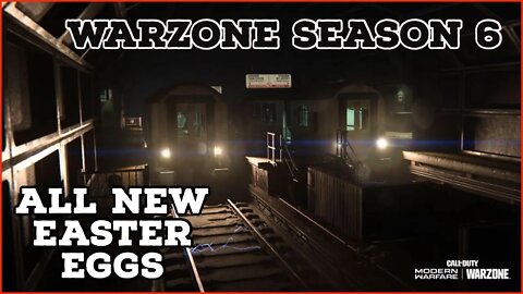 Modern Warfare Warzone New Season New Easter Eggs! #modernwarfareseason6