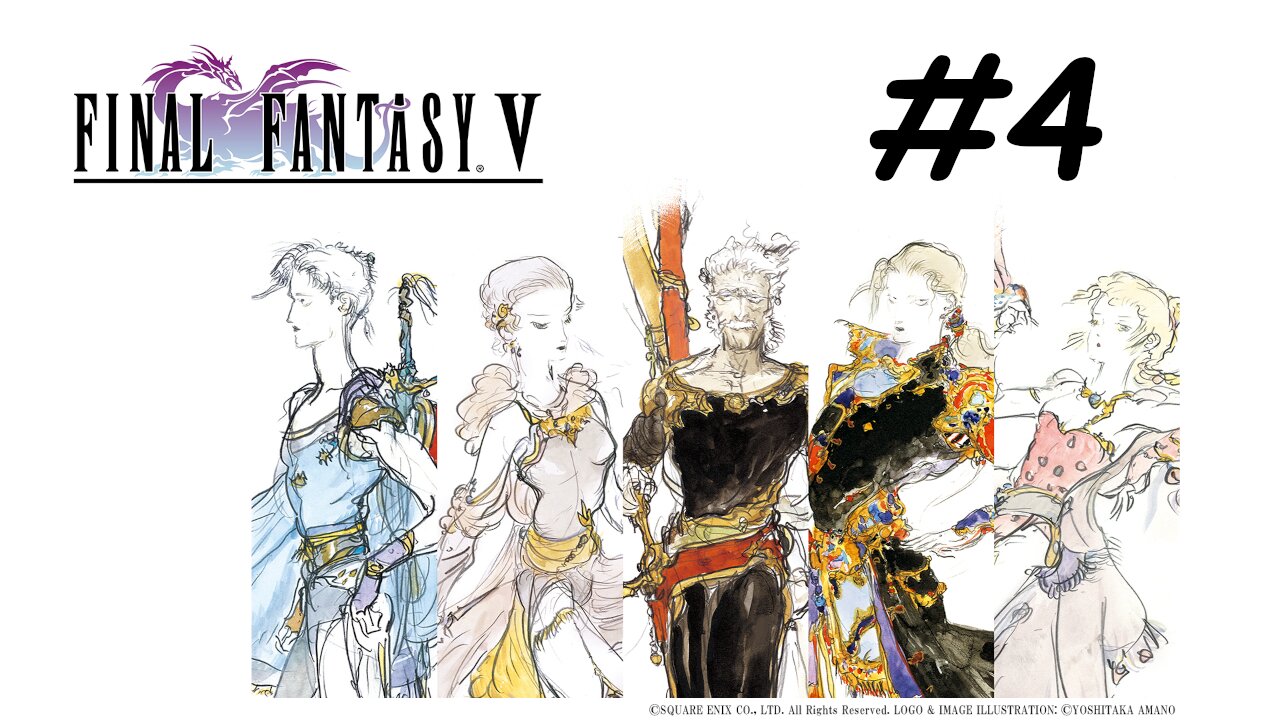 [Blind] Let's Play Final Fantasy 5 Pixel Remaster - Part 4