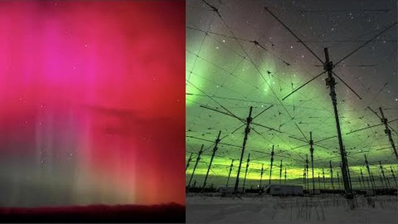 ONE COINCIDENCE AFTER THE NEXT! HAARP IS RUNNING AN 'EXPERIMENT' DURING THE SOLAR FLARE EVENT!