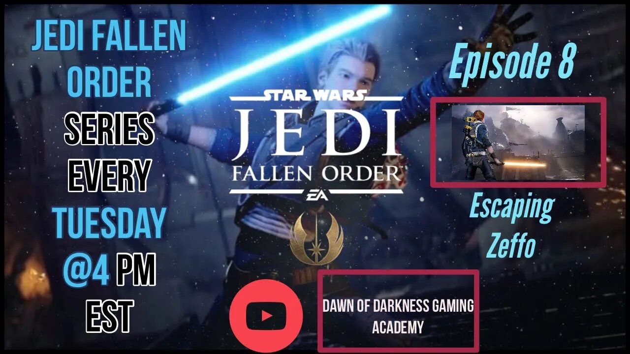 Jedi Fallen Order Series Ep 8 - Escaping Zeffo!