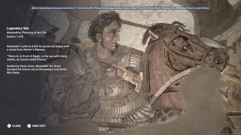 Assassin's Creed Origins Historical Tours Part 1