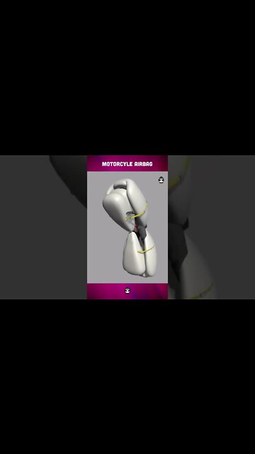 Airbag For Bikers #motorium #ytshorts #bikes #viral #viral2022 #trending #trending2022