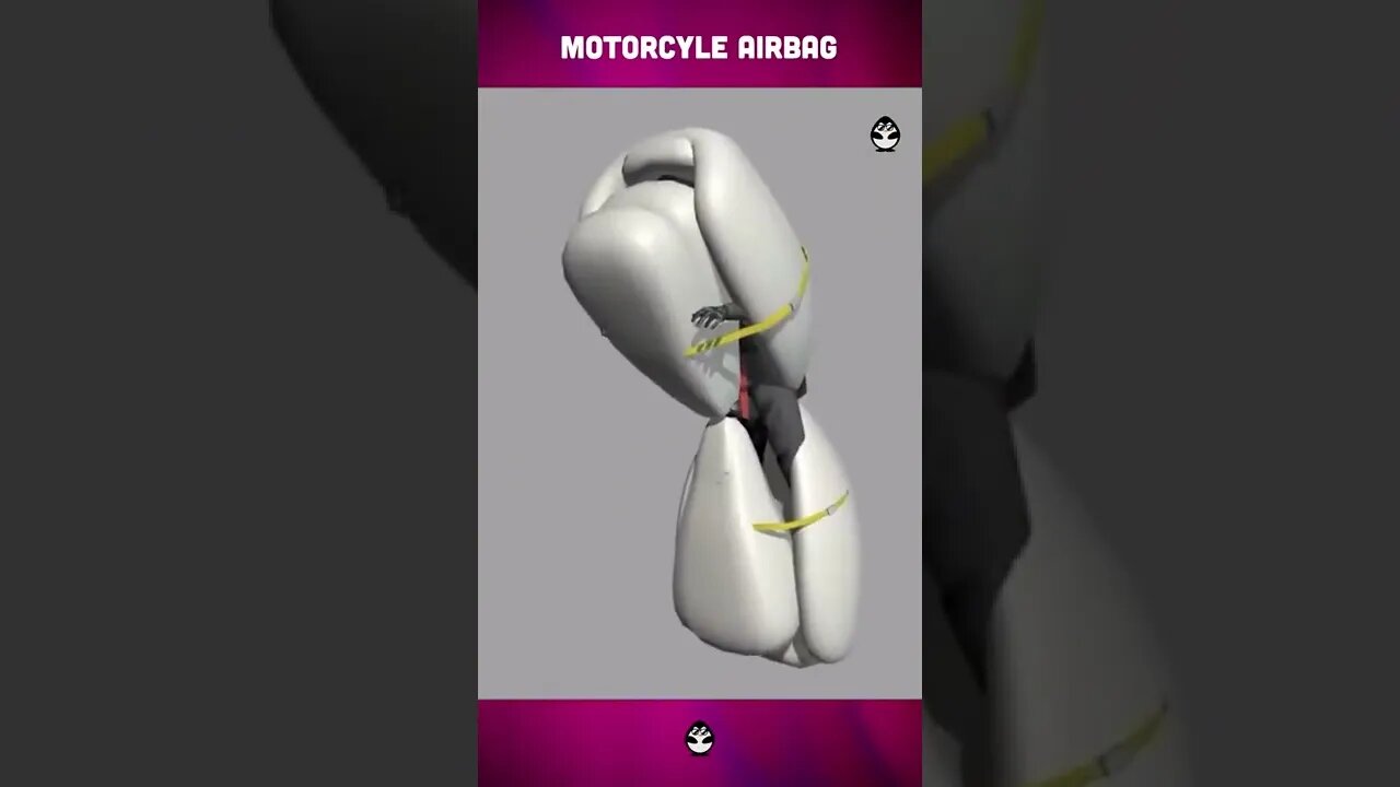 Airbag For Bikers #motorium #ytshorts #bikes #viral #viral2022 #trending #trending2022