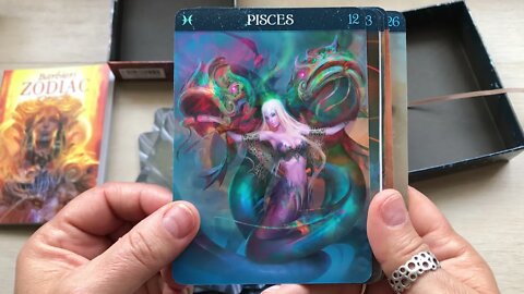 Unboxing Barbieri Zodiac Oracle by Barbara Moore and Paolo Barbieri