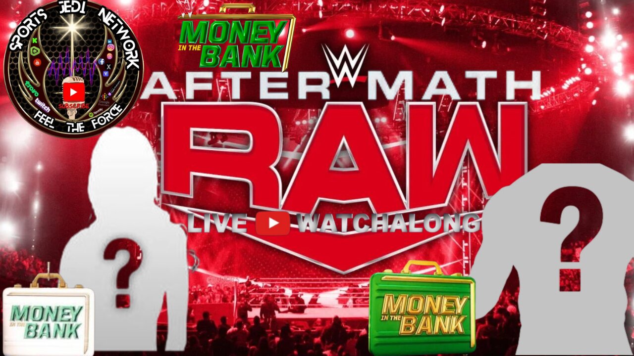 Join Us Live For WWE Raw Post Money In The Bank Watch ALONG!