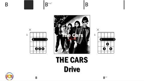 THE CARS Drive - Guitar Chords & Lyrics HD