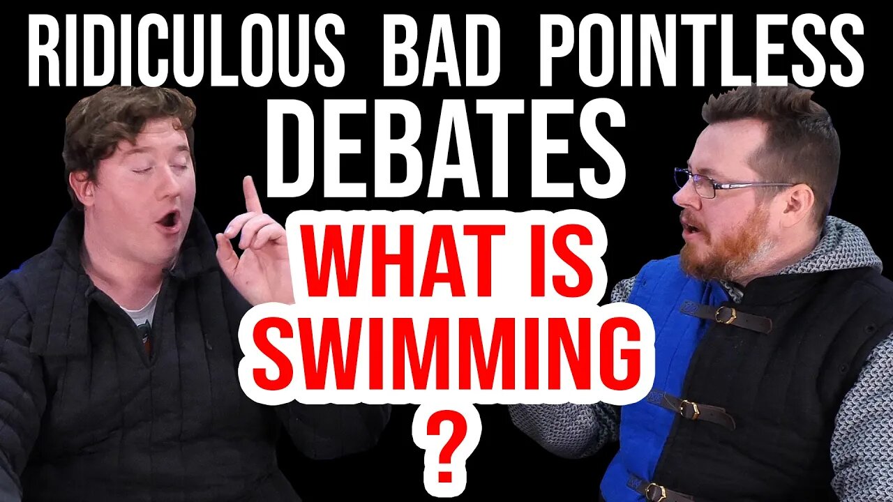 Ridiculous bad pointless debates: SWIMMING