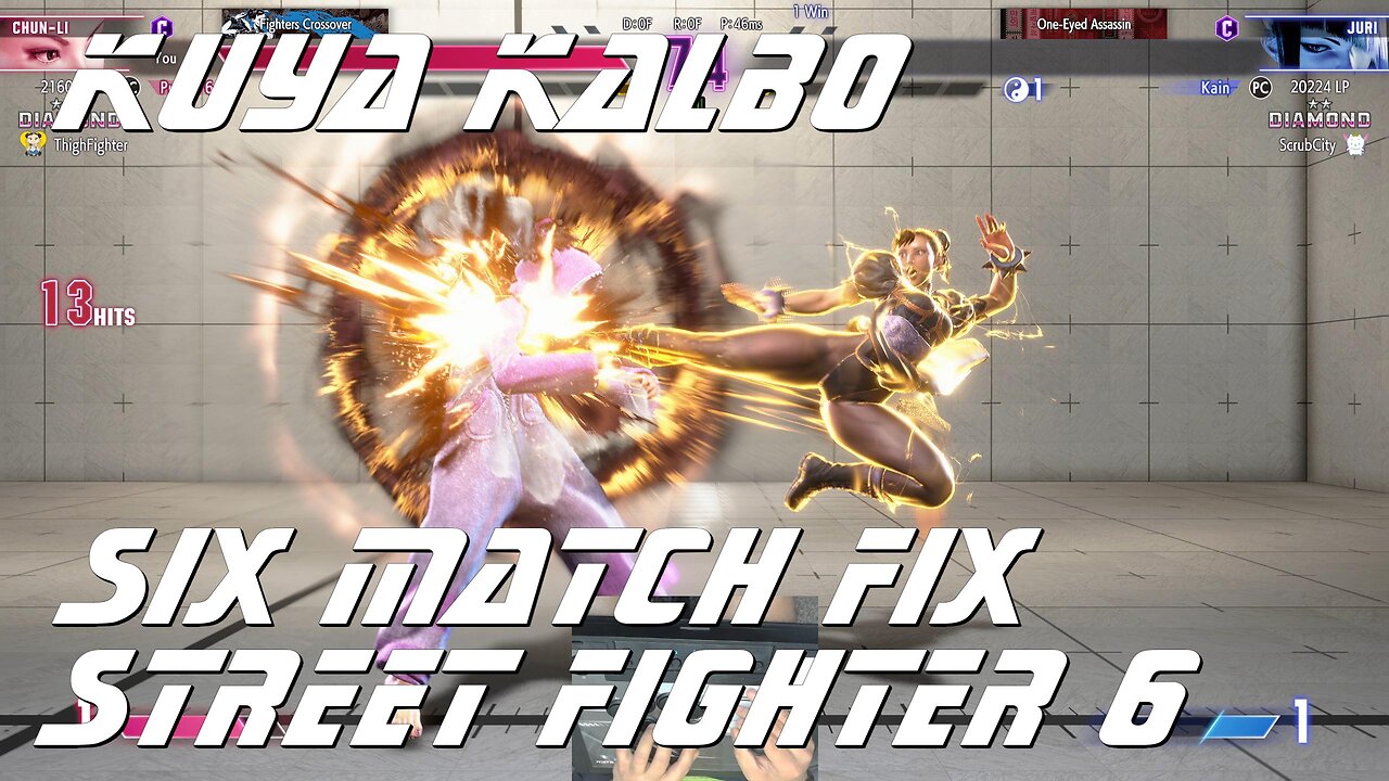 Kuya Kalbo Six Match Fix Street FIghter 6: 06-06-2024 Part 2