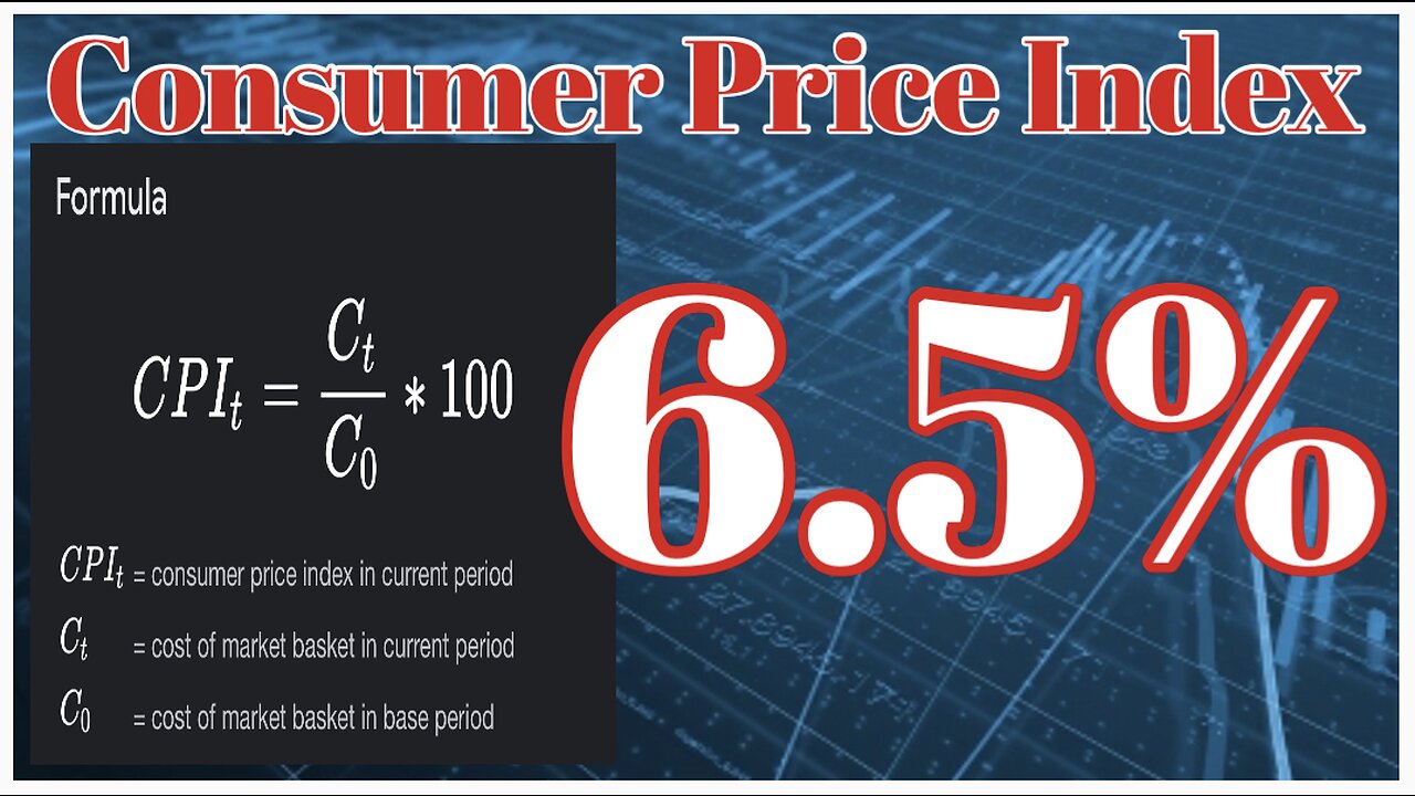 December CPI - 6.5%