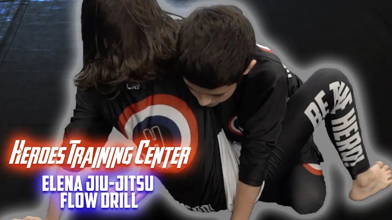 Heroes Training Center | Elena Jiu-Jitsu Flow Drill #2 | Yorktown Heights NY | Kickboxing & MMA