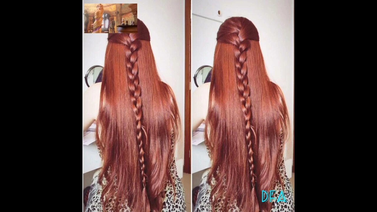 CABELOS LONGOS LINDOS #parte1 #hairstyle #cabeloslongos #cabelosaudavel #style