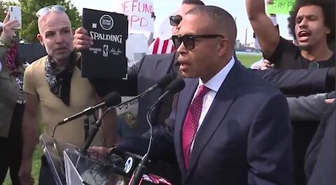 James Craig campaign launch pivots after protestors disrupt Belle Isle event